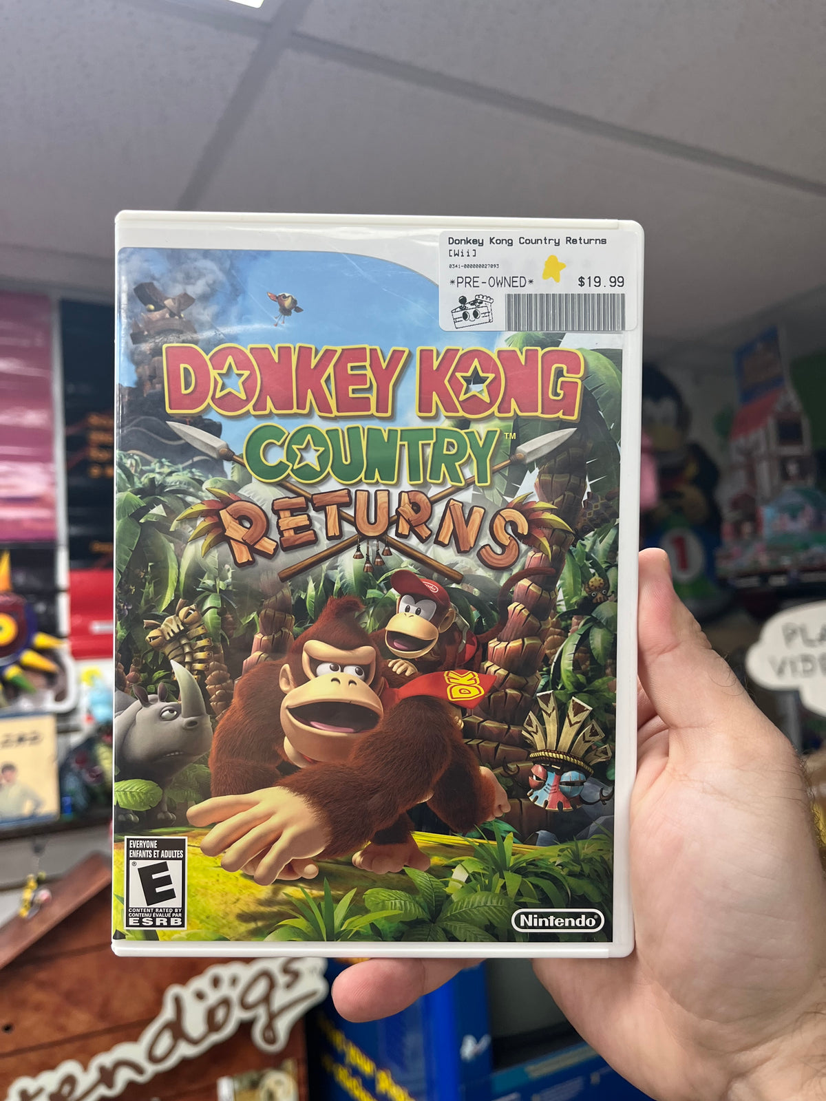 Donkey Kong Country Returns - Wii CiB