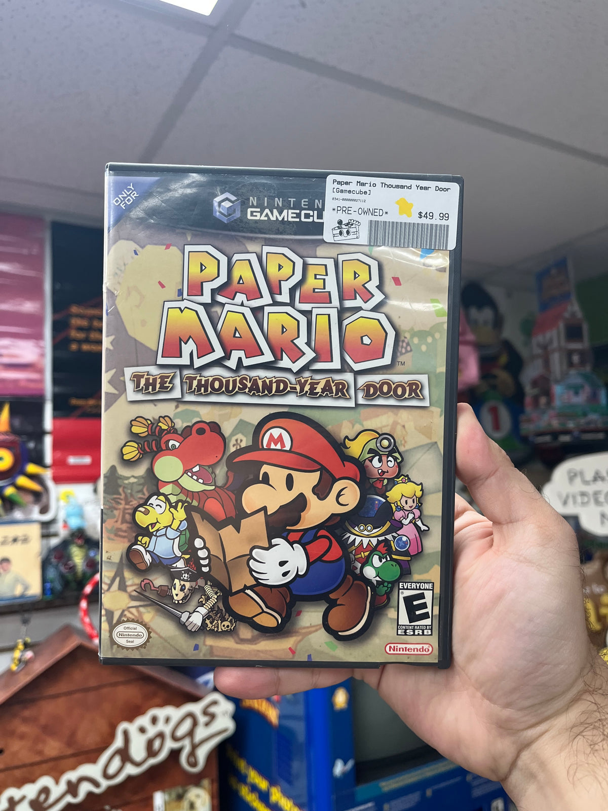 Paper Mario: The Thousand Year Door - GameCube Boxed
