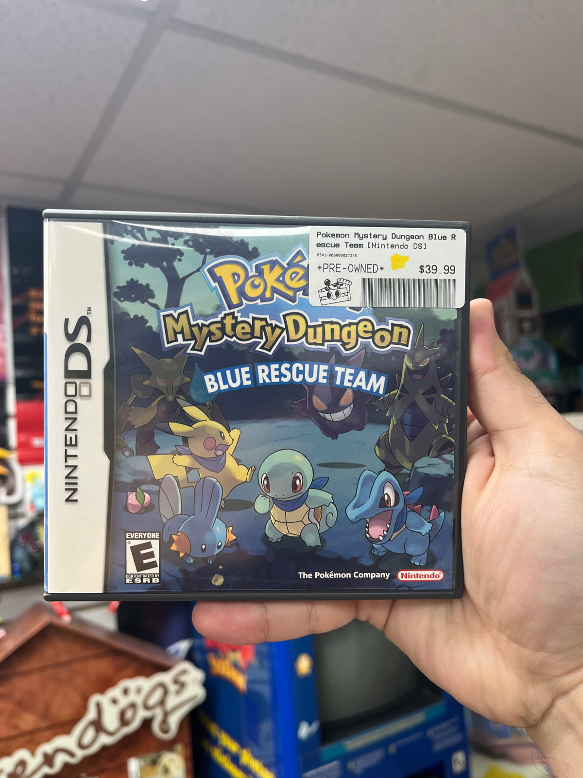Pokemon Mystery Dungeon Blue Rescue Team - DS CiB