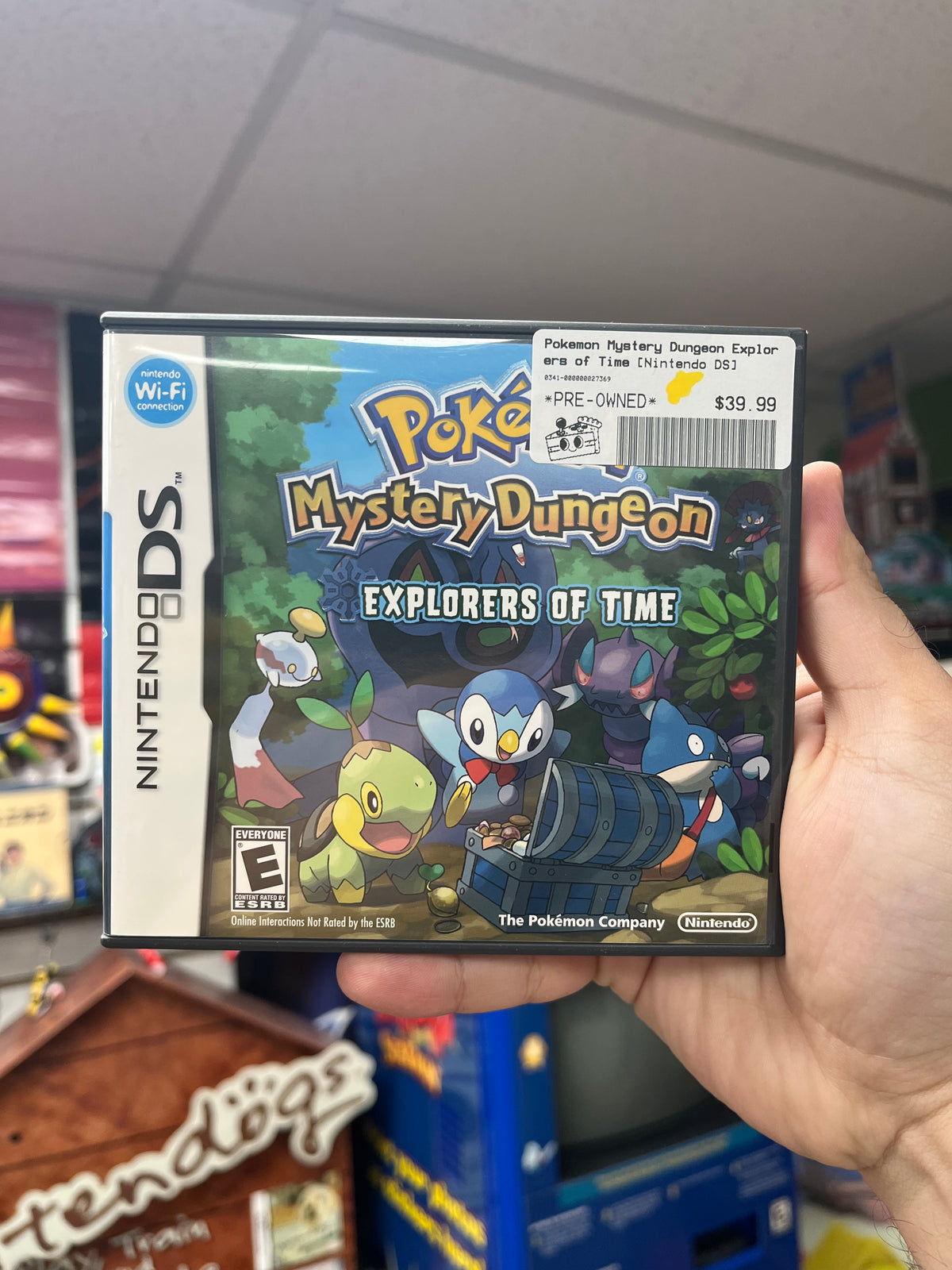 Pokemon Mystery Dungeon Explorer's of Time - DS CiB