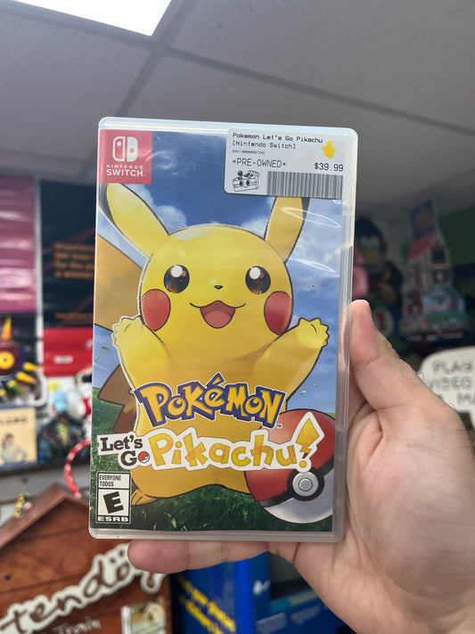 Pokemon Let's Go Pikachu - Switch CiB