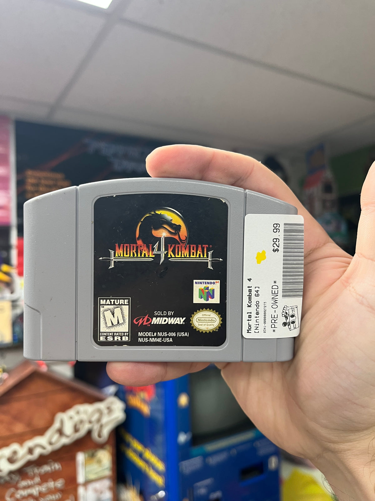 Mortal Kombat 4 - N64 Loose