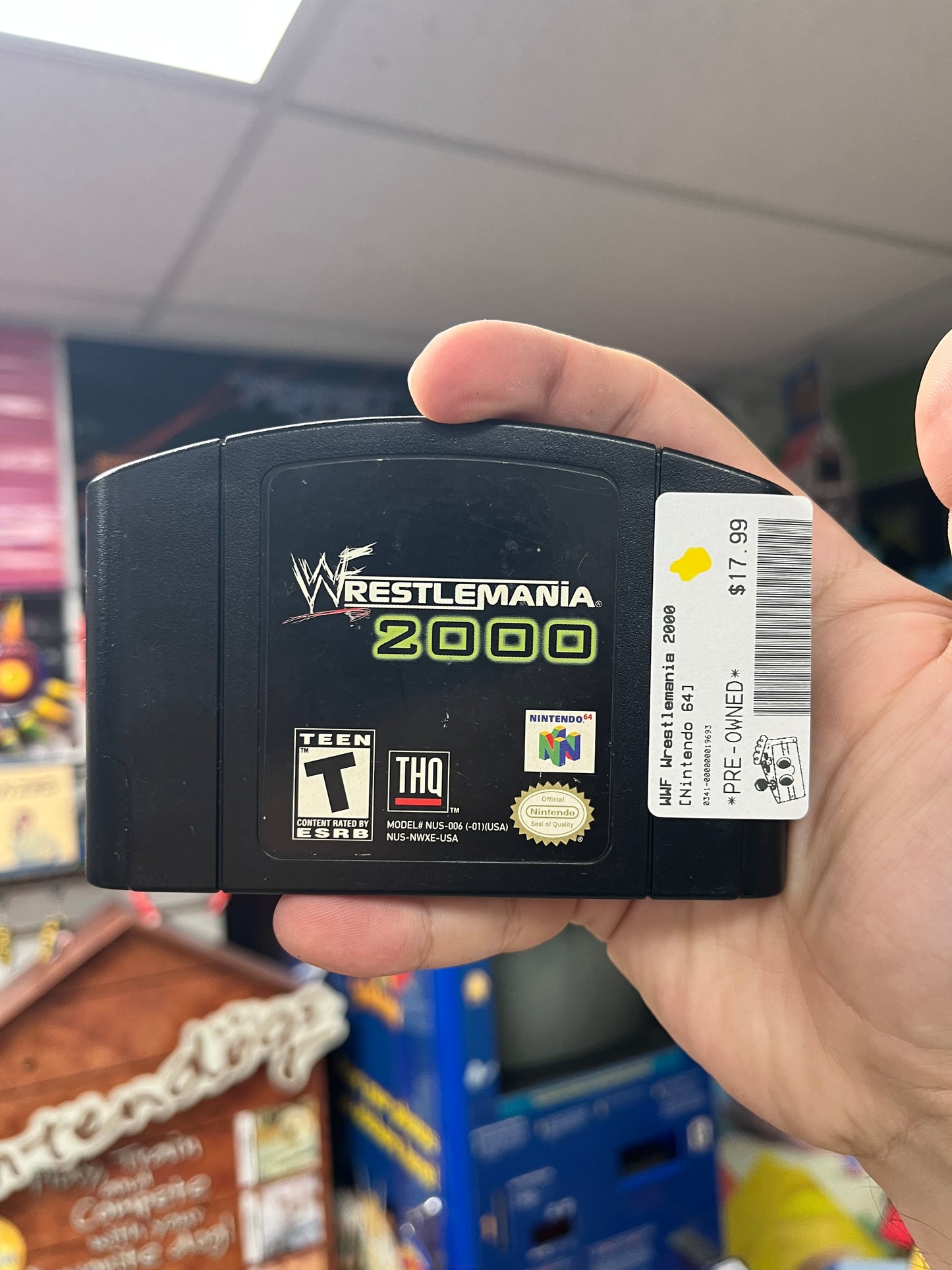 Wrestlemania 2000  - N64 Loose