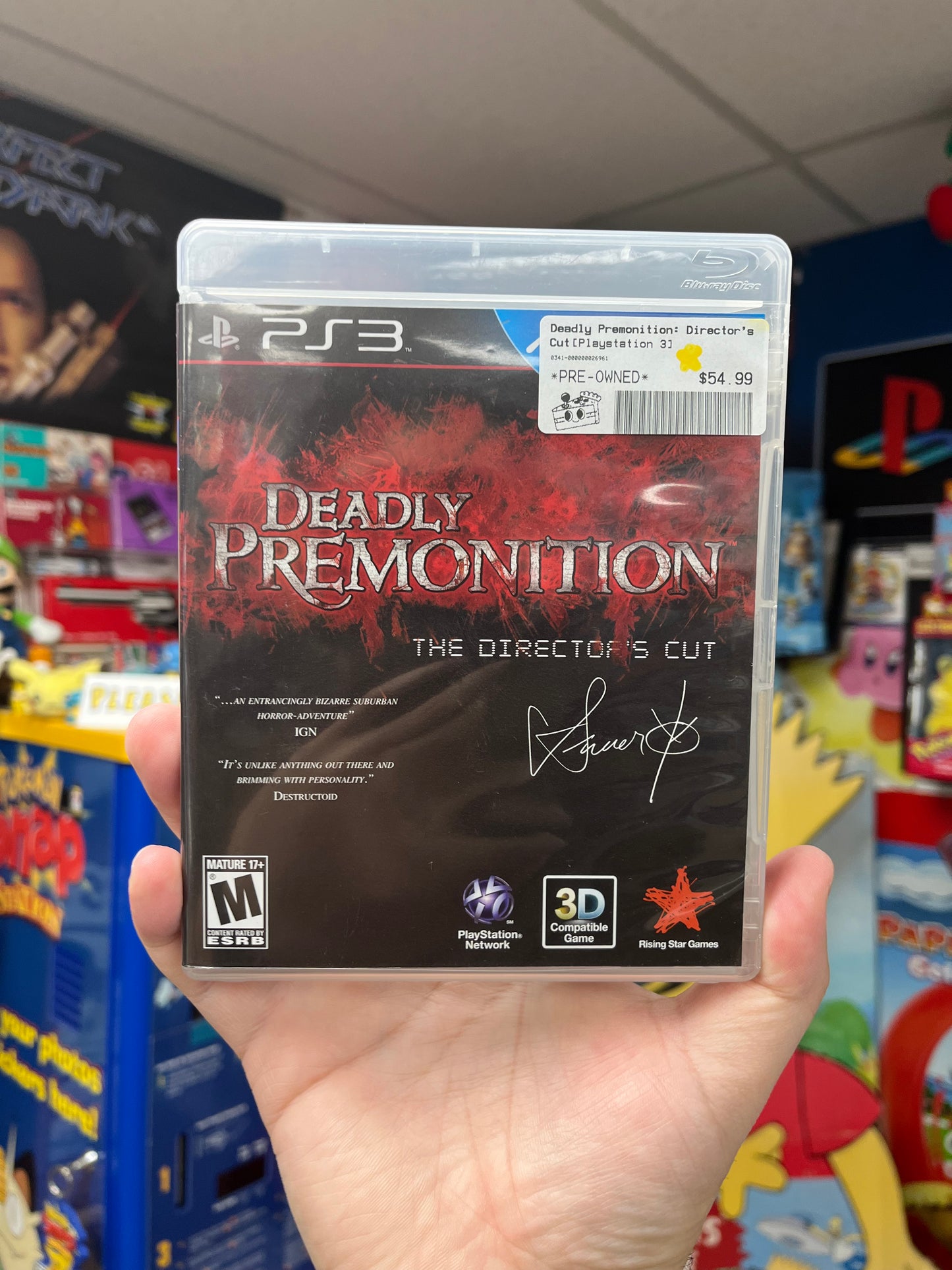 Deadly Premonition: Director's Cut - PS3 CiB