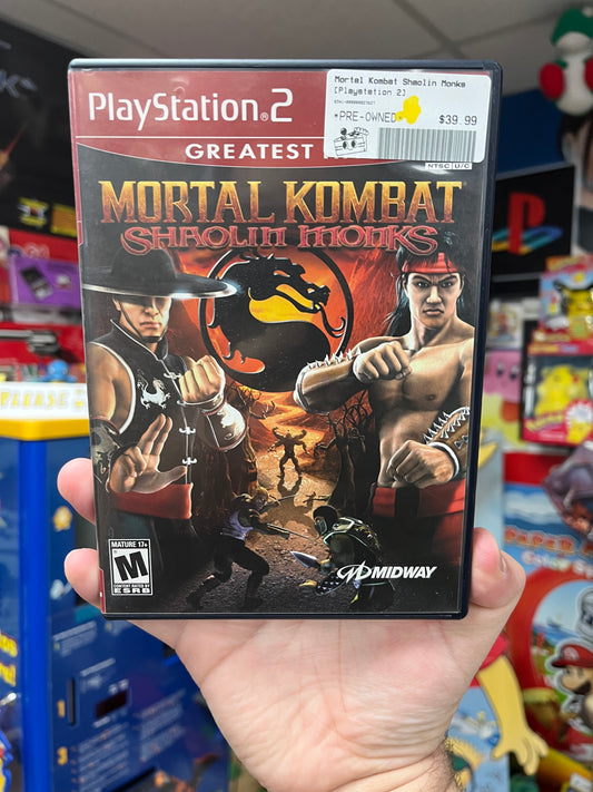 Mortal Kombat Shaolin Monks [Greatest Hits] - PS2 CiB