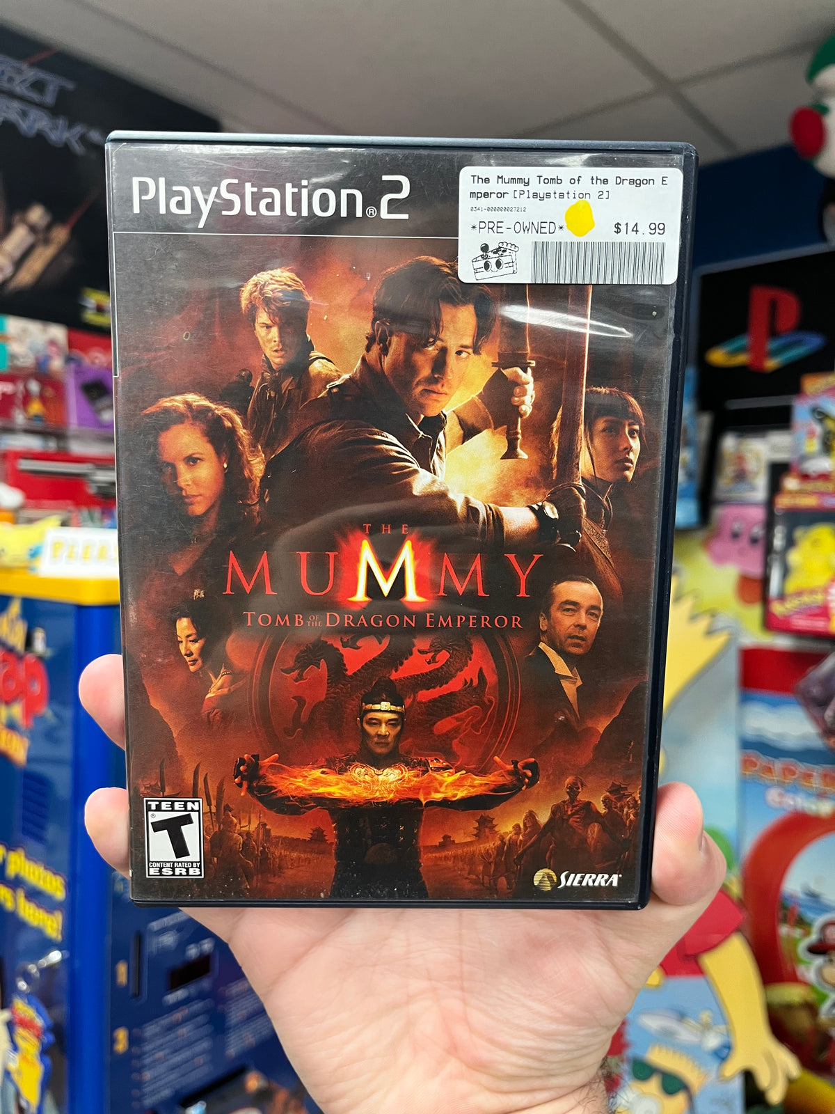 The Mummy Tomb of the Dragon Emperor - PS2 CiB