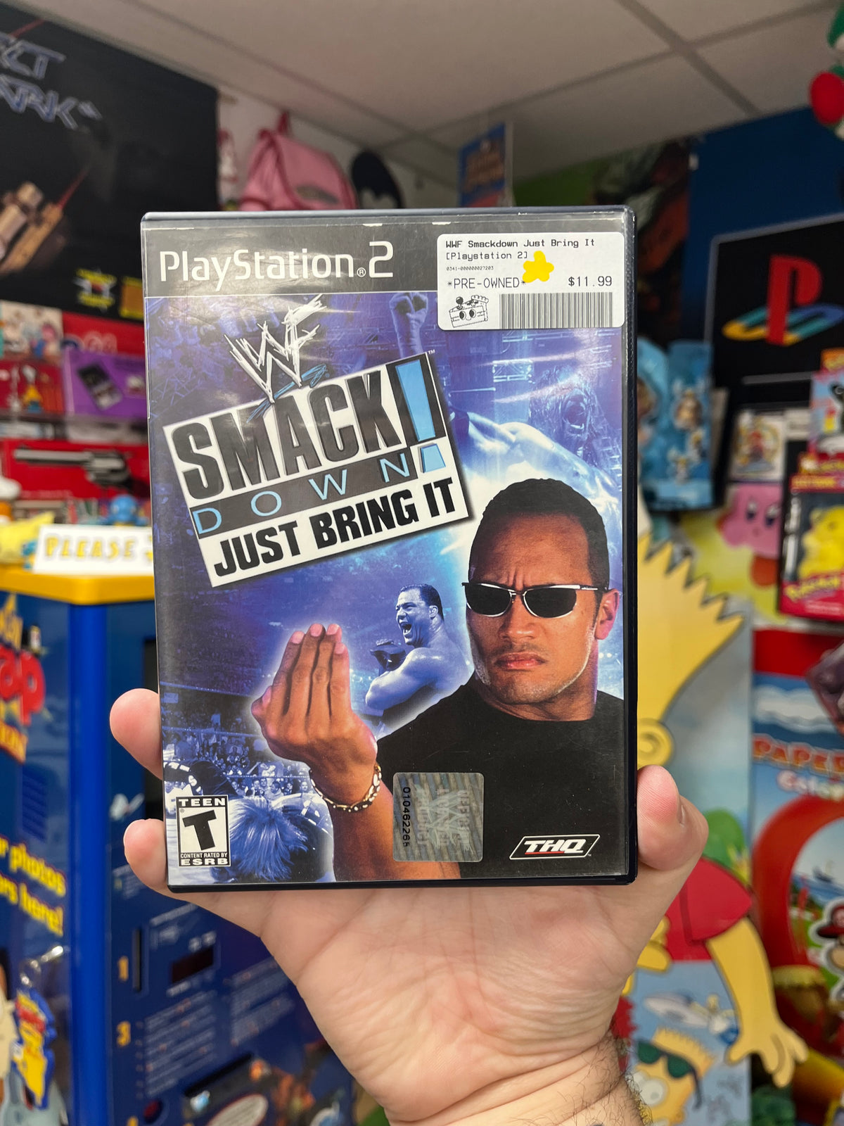 WWF Smackdown Just Bring It - PS2 CiB