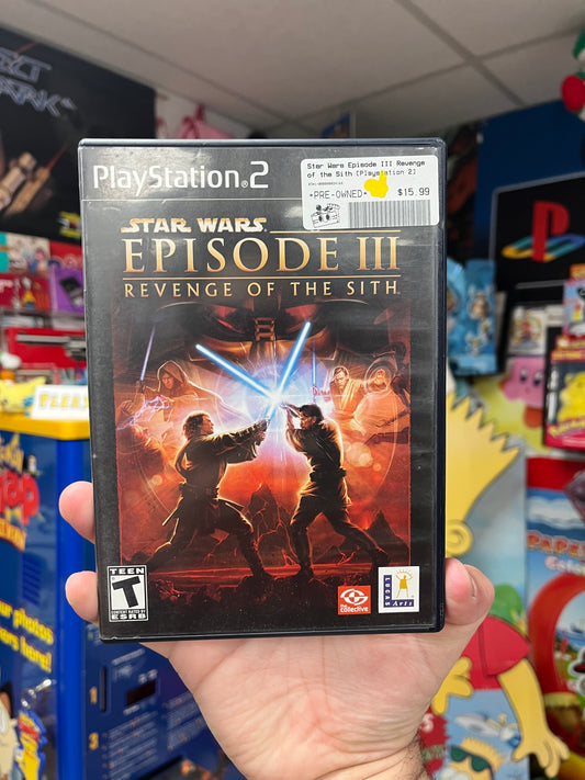 Star Wars Episode III Revenge of the Sith - PS2 CiB