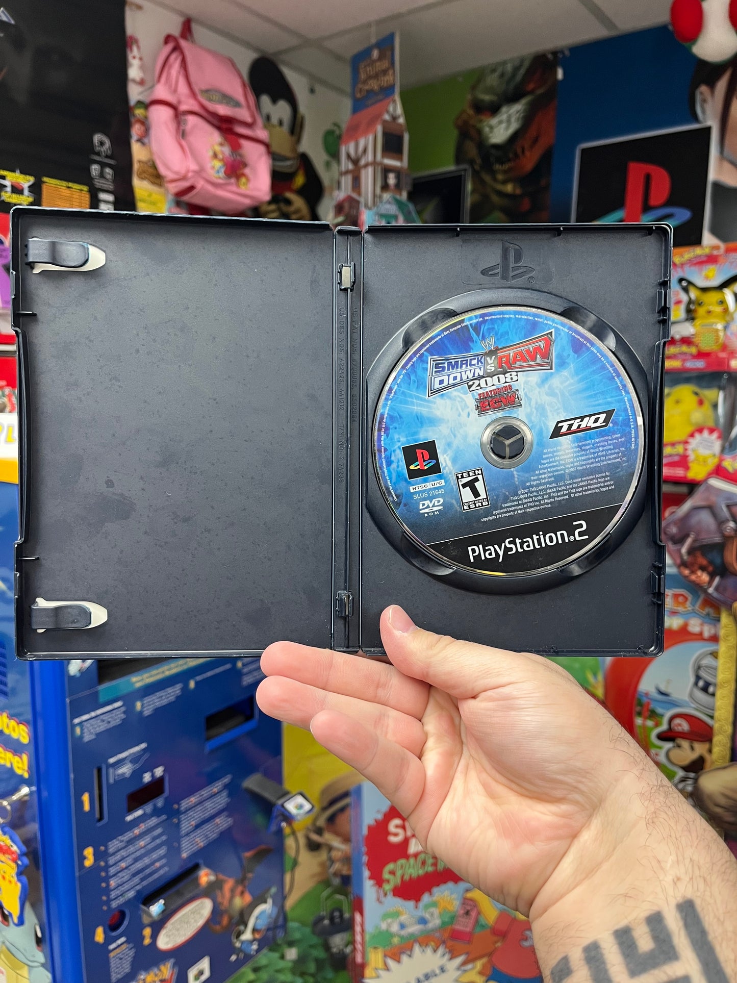 WWE Smackdown vs. Raw 2008 - PS2 Boxed