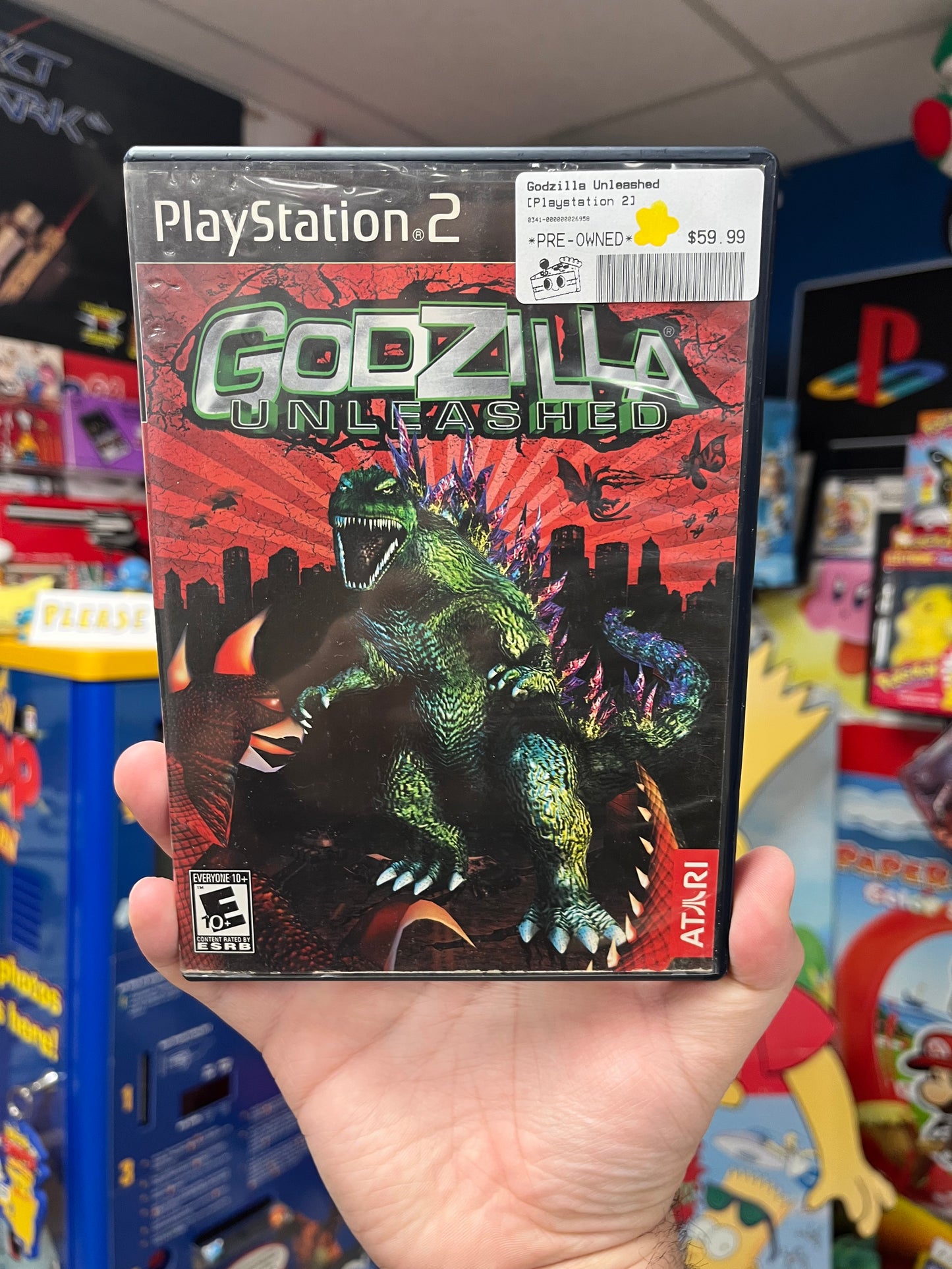 Godzilla Unleashed - PS2 Boxed