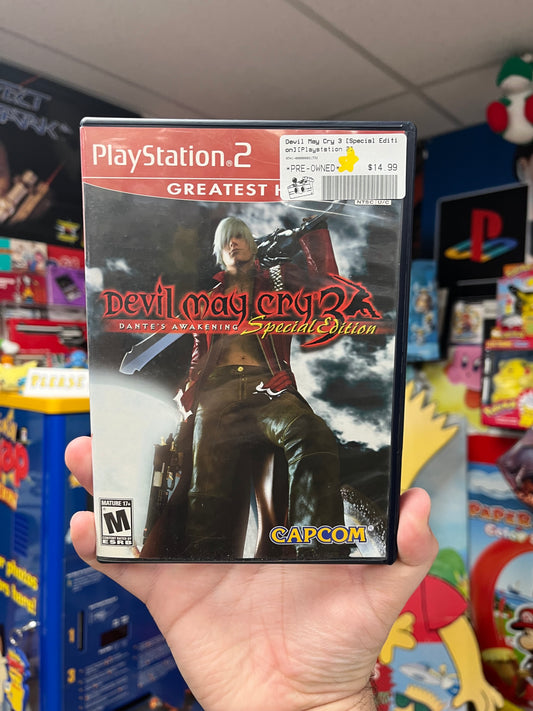 Devil May Cry 3 [Special Edition Greatest Hits] - PS2 CiB