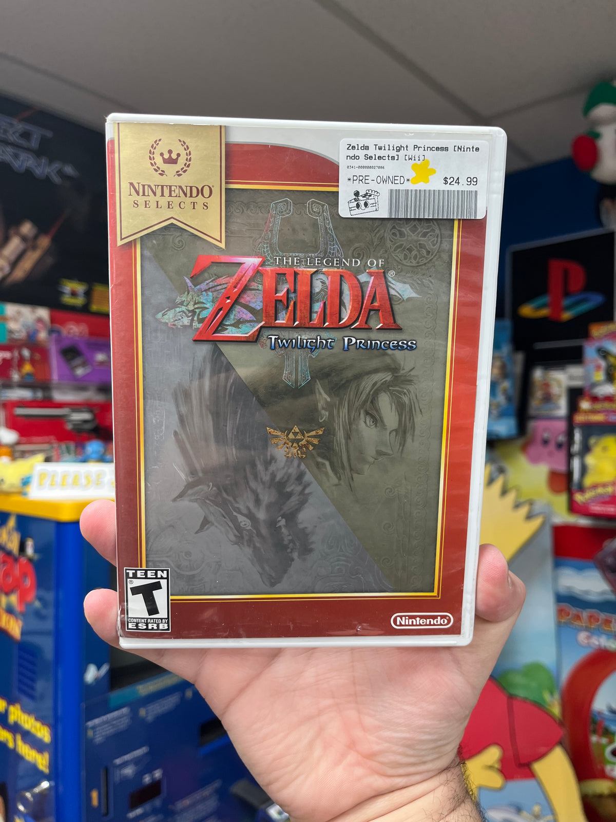 Zelda: Twilight Princess [Nintendo Selects] - Wii CiB