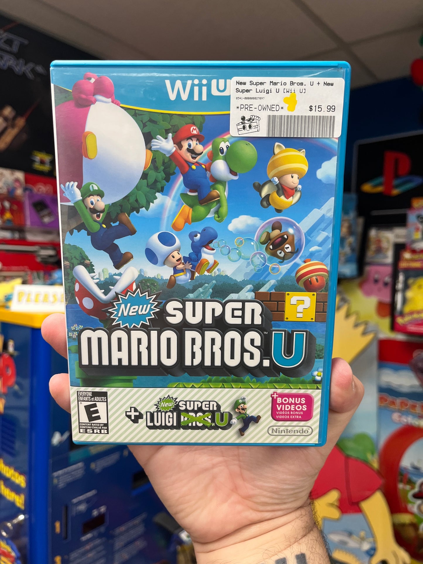 New Super Mario Bros. U - Wii U Boxed