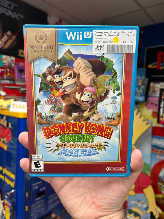 Donkey Kong Country: Tropical Freeze [Nintendo Selects] - Wii U CiB