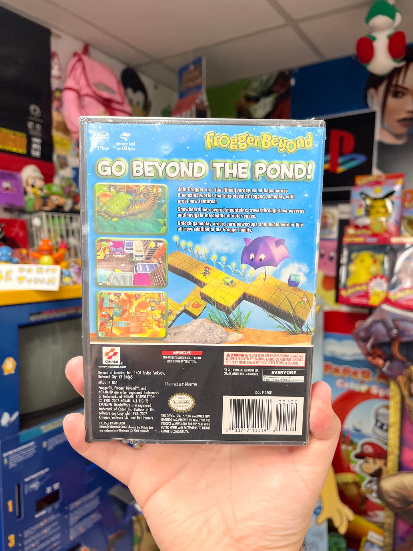 Frogger Beyond - GameCube Sealed