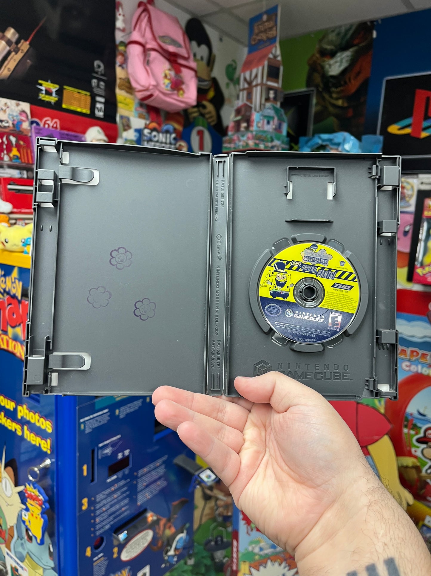 SpongeBob SquarePants Lights Camera Pants - GameCube Boxed