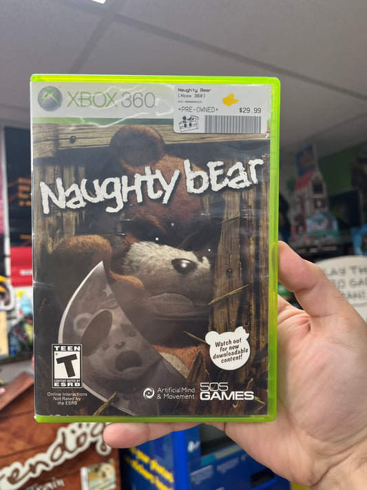 Naughty Bear - Xbox 360 CiB
