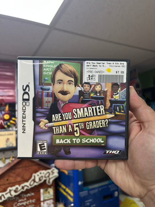 Are You Smarter Than A 5th Grader - DS CiB