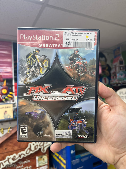 MX vs. ATV Unleashed [Greatest Hits] - PS2 CiB