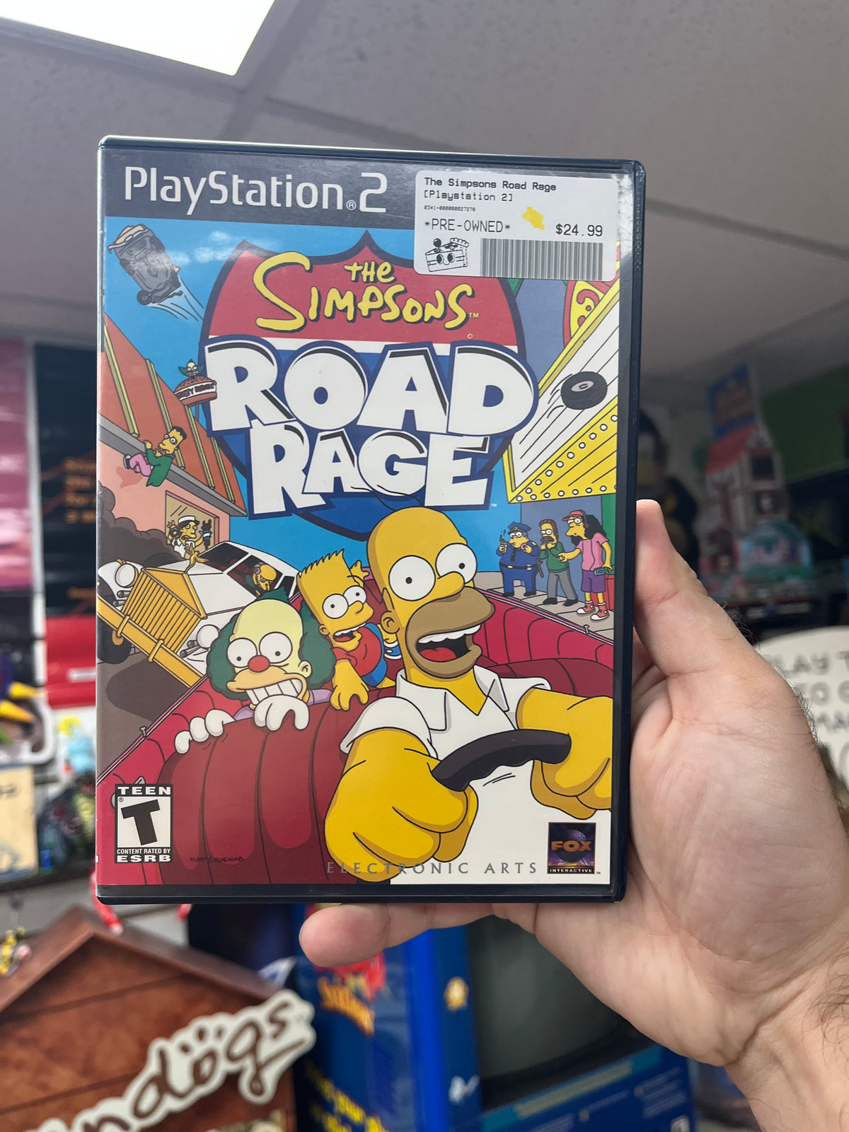 The Simpsons Road Rage - PS2 CiB