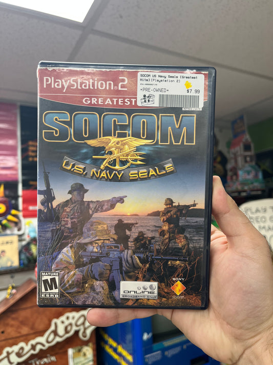 SOCOM US Navy Seals [Greatest Hits] - PS2 CiB