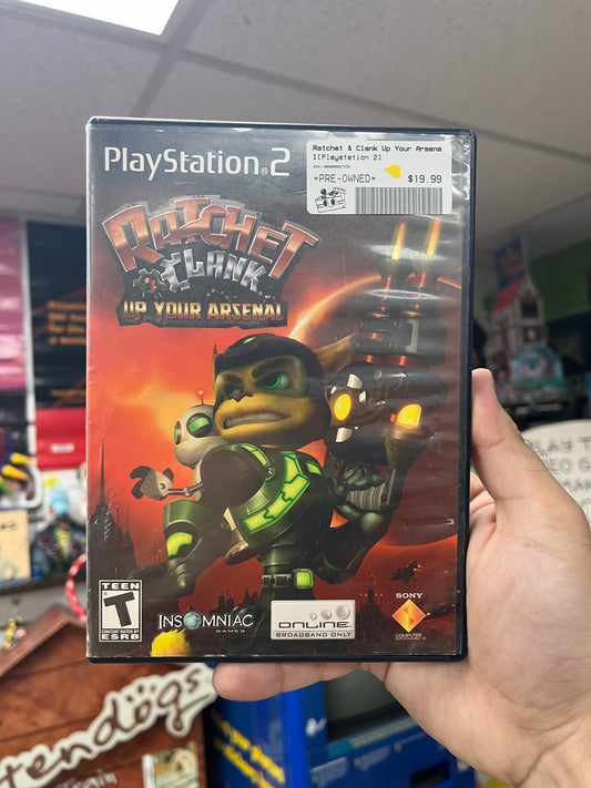 Ratchet & Clank Up Your Arsenal - PS2 CiB
