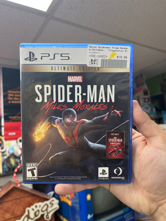 Marvel Spiderman: Miles Morales [Ultimate Edition] - PS4 CiB