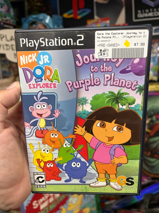 Dora the Explorer Journey to the Purple Planet - PS2 CiB