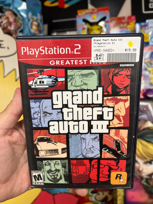 Grand Theft Auto III [Greatest Hits] - PS2 CiB