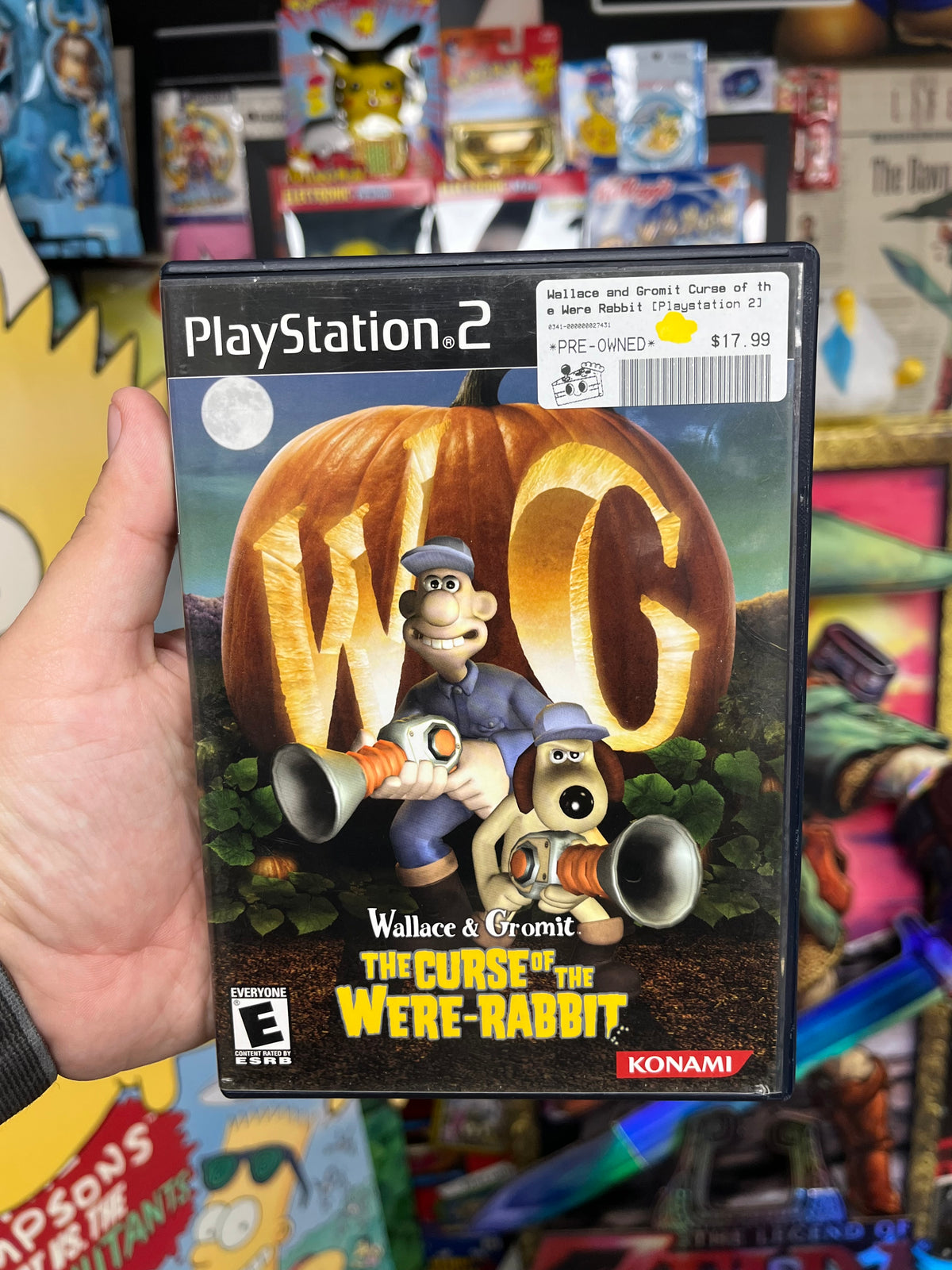 Wallace and Gromit Curse of the Were-Rabbit - PS2 CiB
