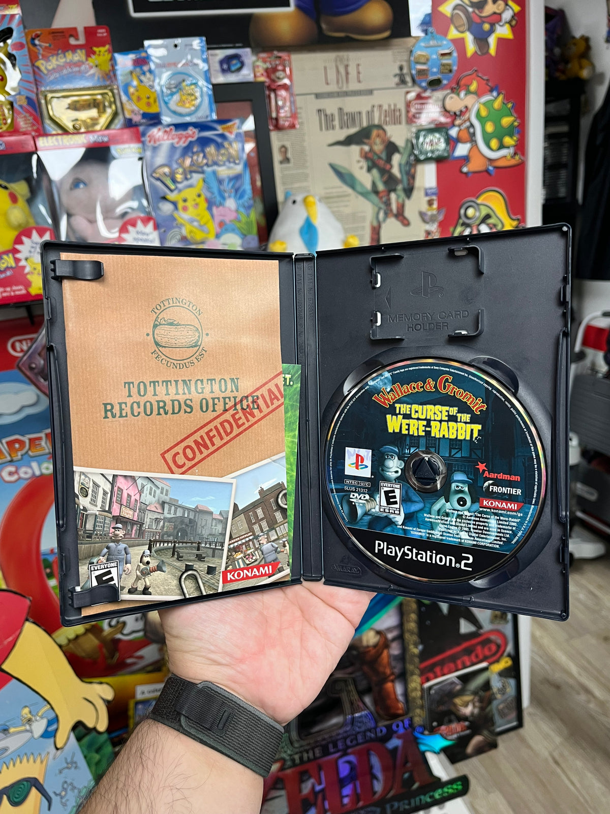 Wallace and Gromit Curse of the Were-Rabbit - PS2 CiB