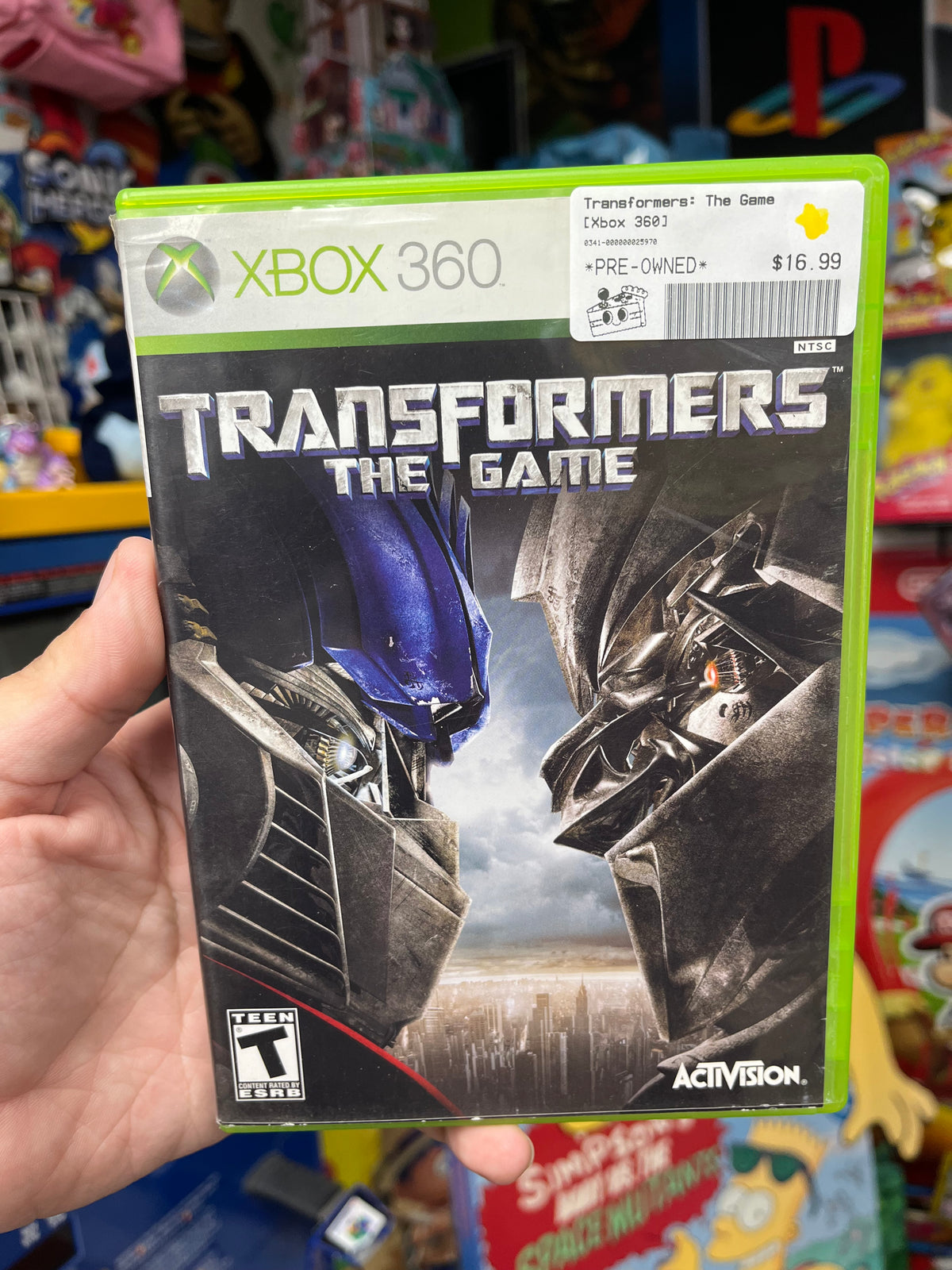 Transformers: The Game - Xbox 360 Boxed