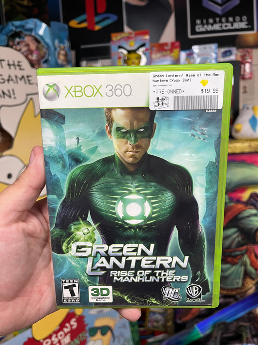 Green Lantern: Rise of the Manhunters - Xbox 360 CiB