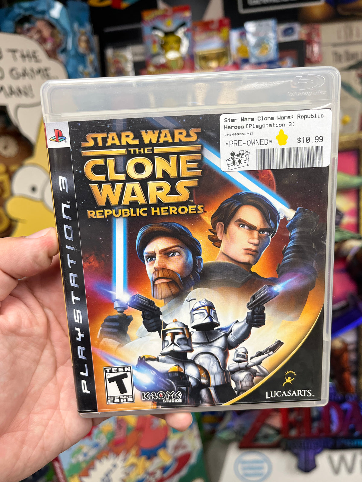 Star Wars Clone Wars: Republic Heroes - PS3 CiB