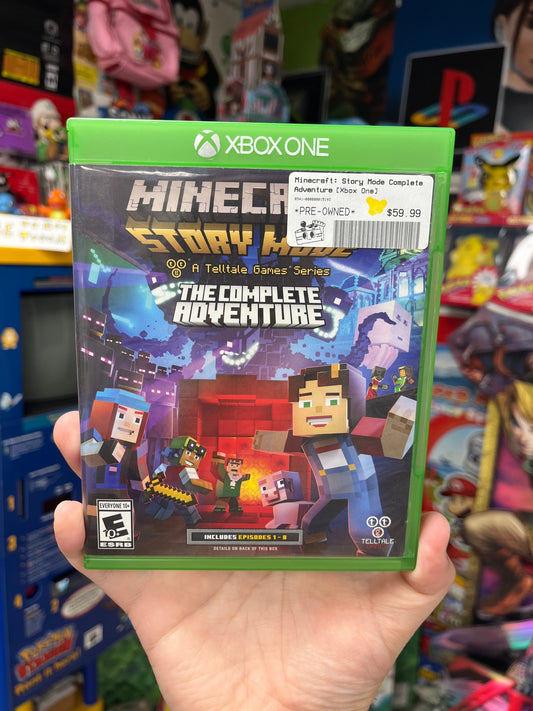 Minecraft: Story Mode Complete Adventure - Xbox One Boxed