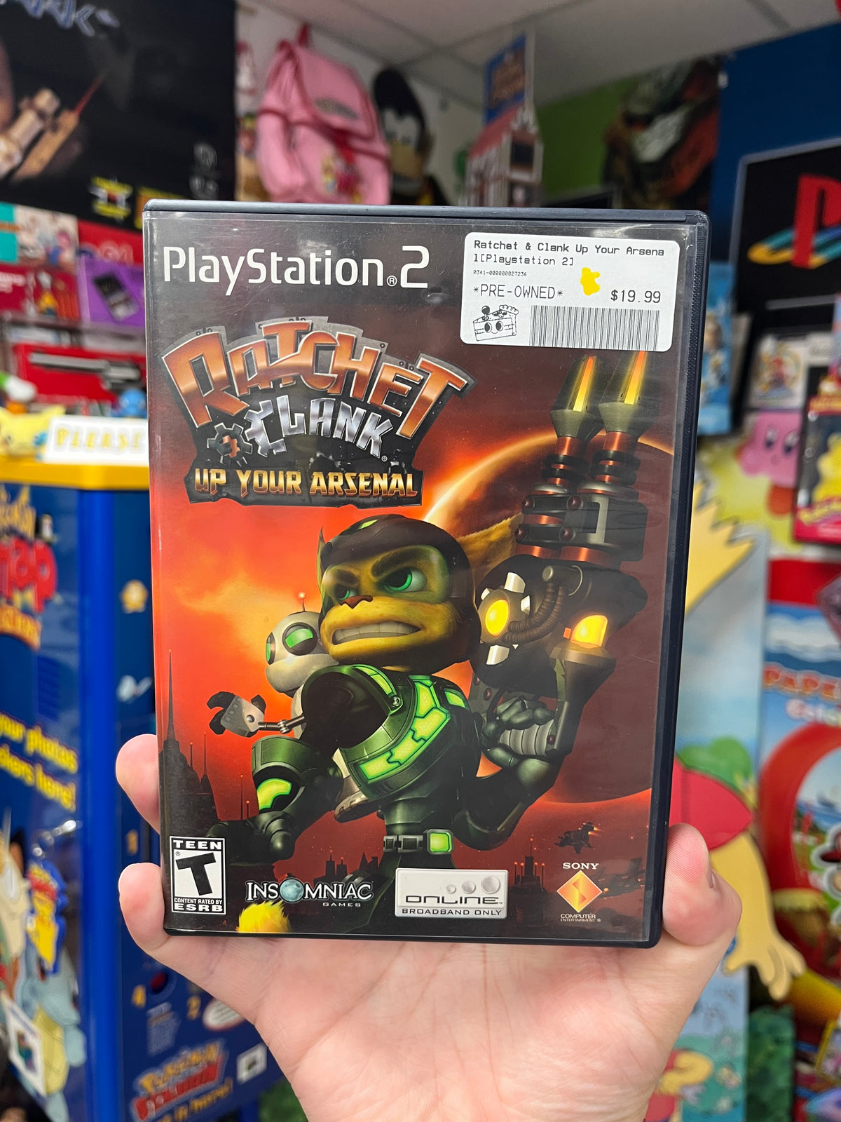 Ratchet & Clank Up Your Arsenal - PS2 CiB