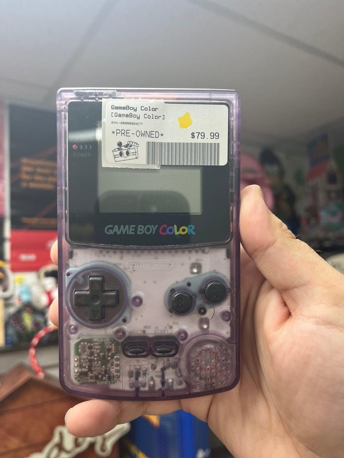 Purple GameBoy Color