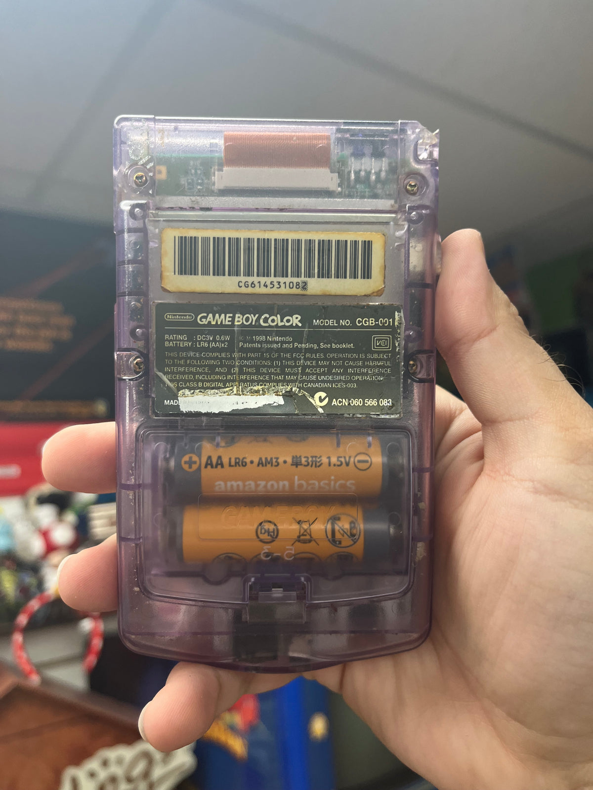 Purple GameBoy Color