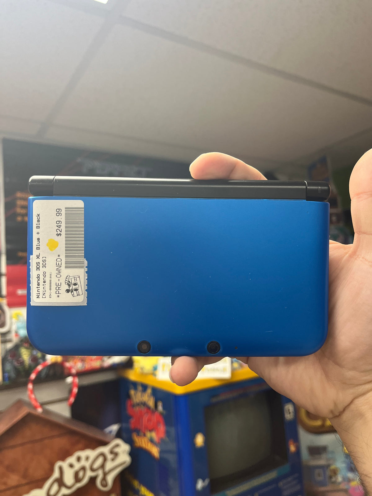 3DS XL Blue + Black