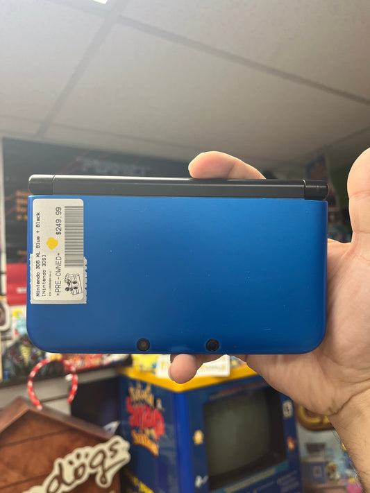 3DS XL Blue + Black