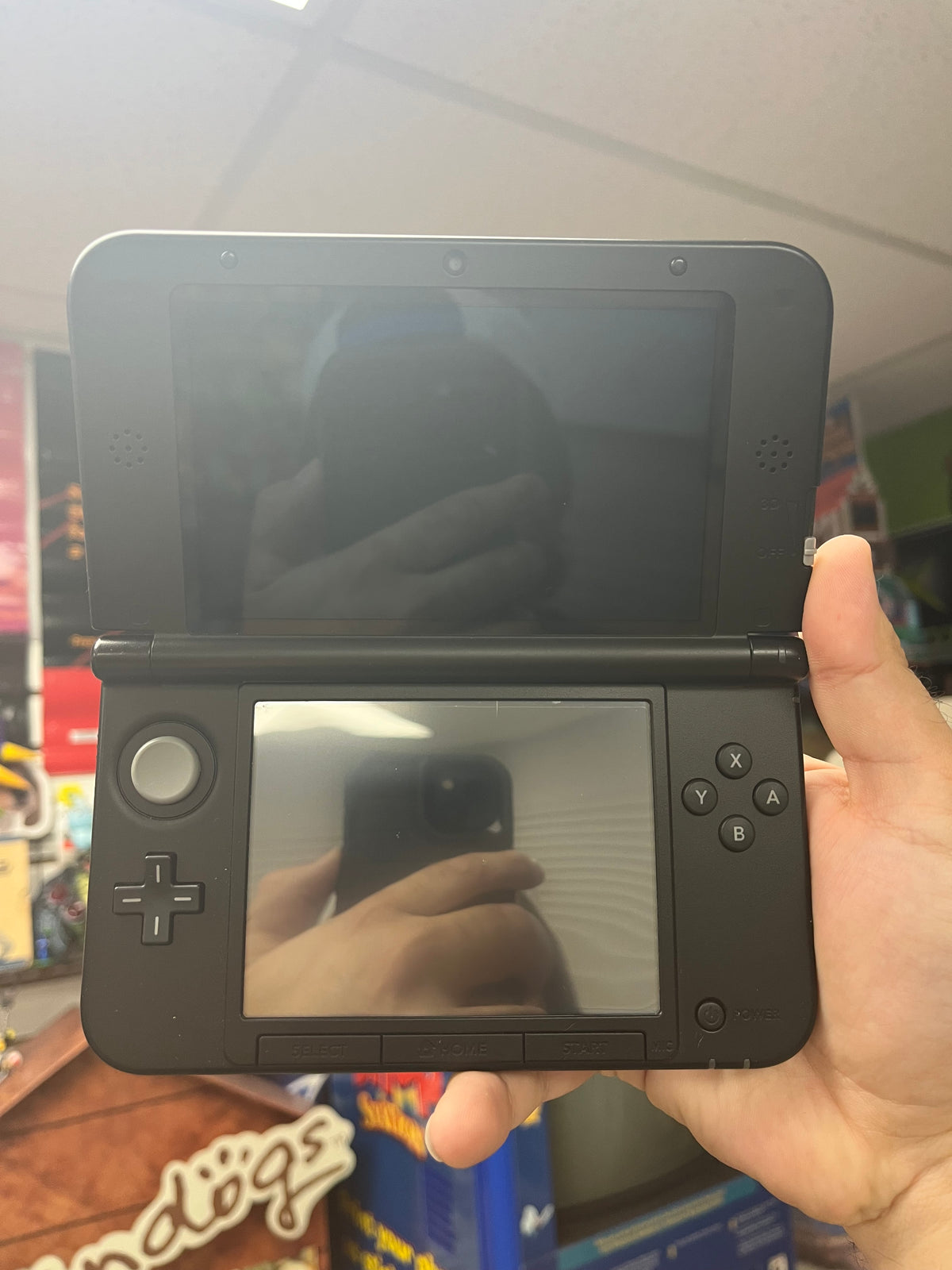 3DS XL Blue + Black