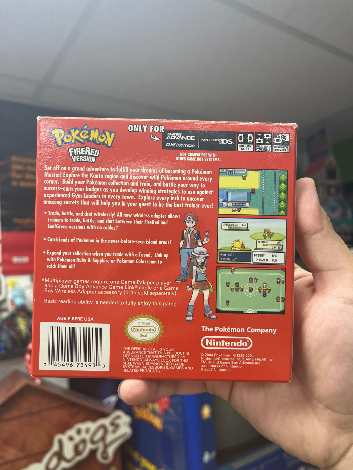 Pokemon FireRed [Player's Choice] - GBA CiB