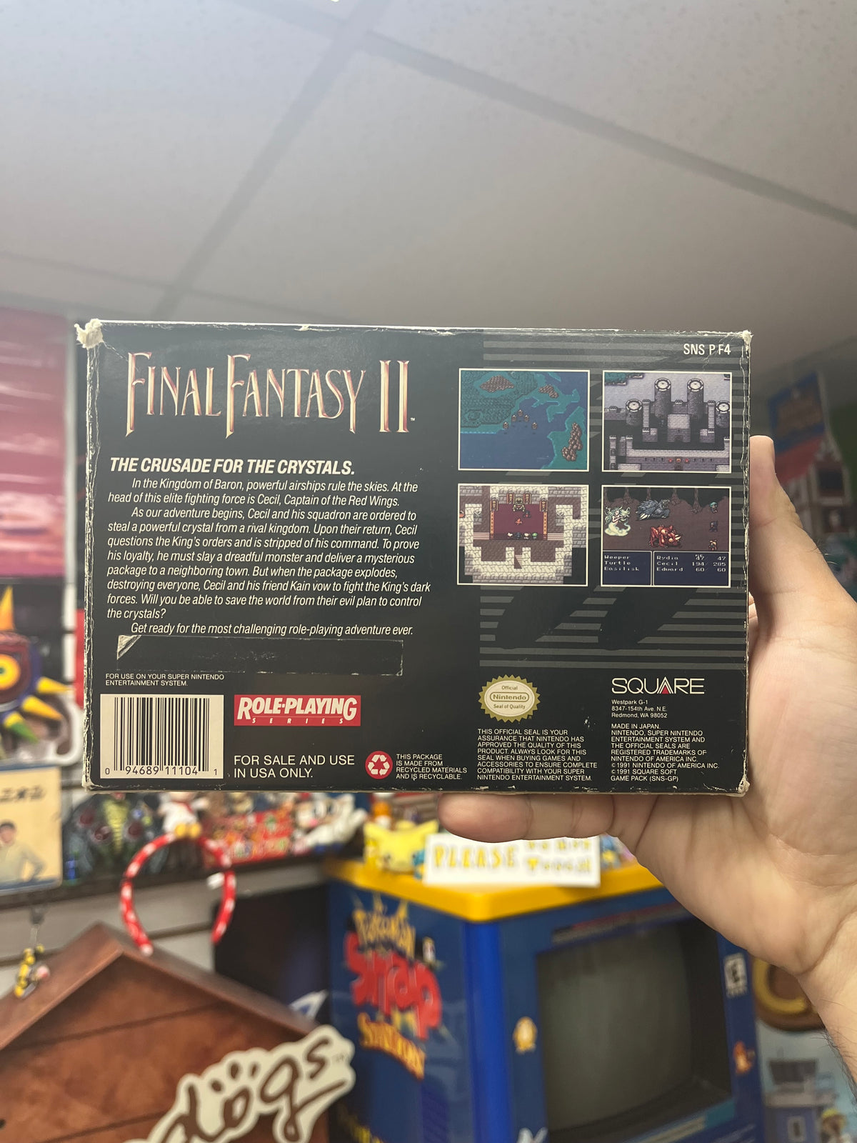 Final Fantasy II - SNES Boxed