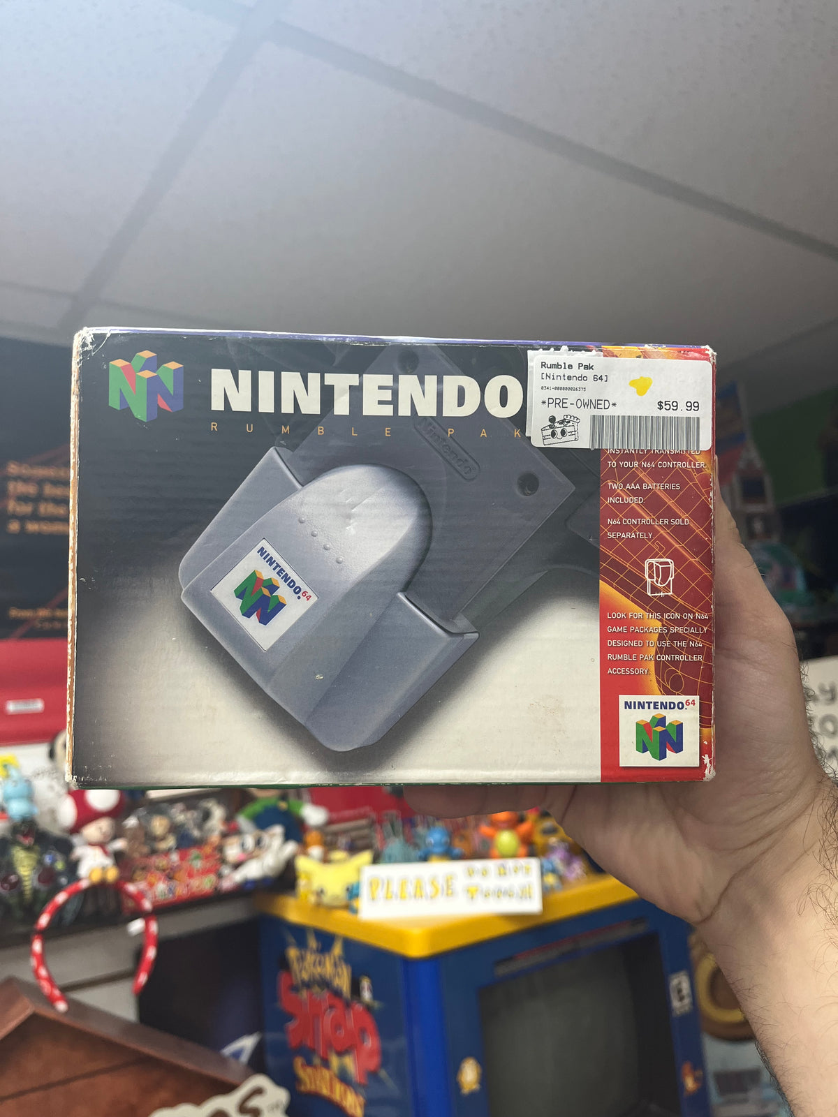 N64 Rumble Pack - Boxed