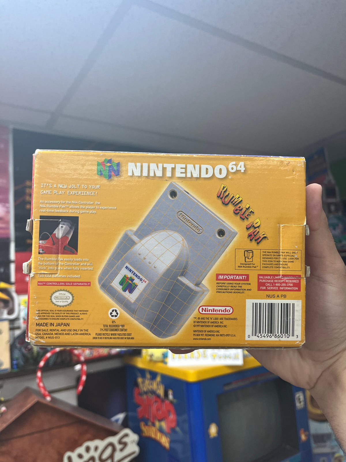 N64 Rumble Pack - Boxed
