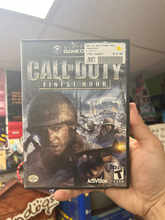 Call of Duty Finest Hour - GameCube CiB