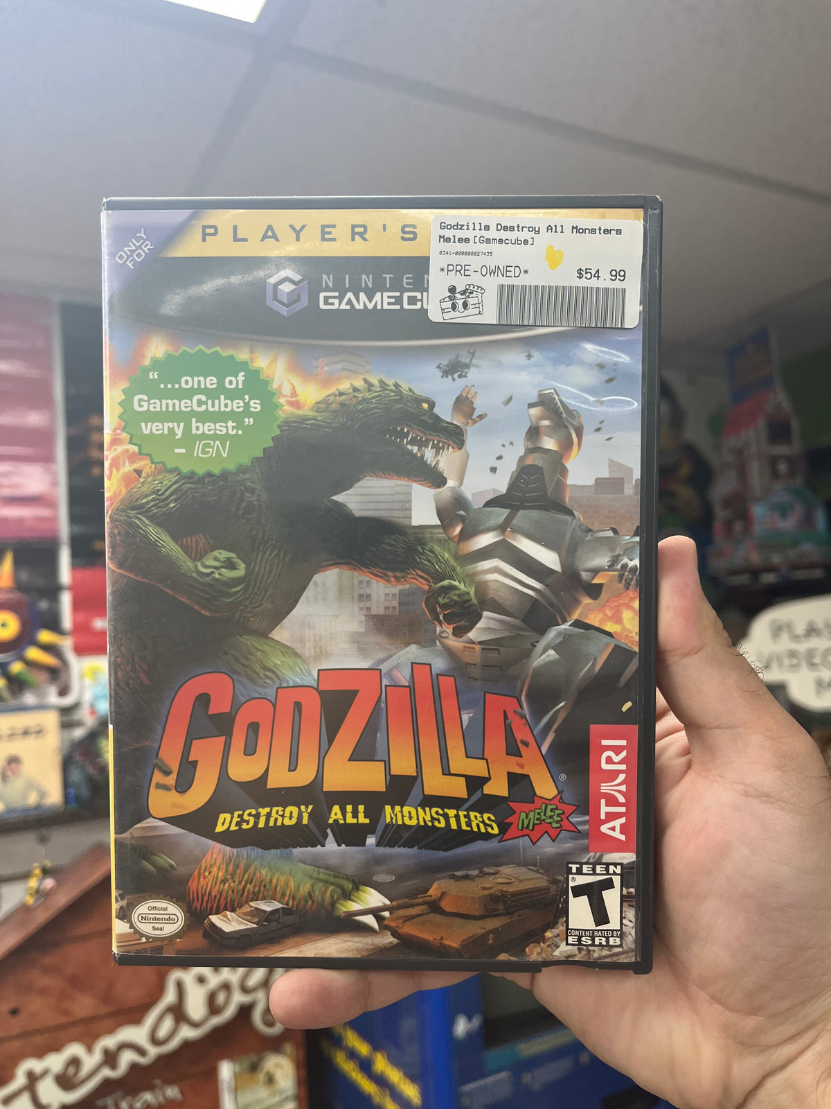 Godzilla Destroy All Monsters Melee - GameCube CiB