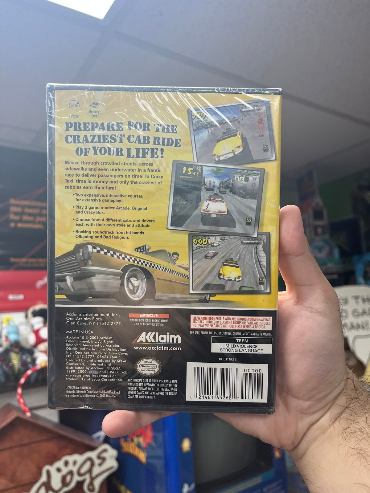 Crazy Taxi - GameCube Sealed