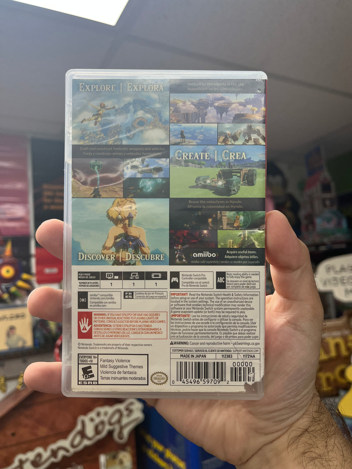 Zelda: Tears of the Kingdom - Switch CiB [Read Description