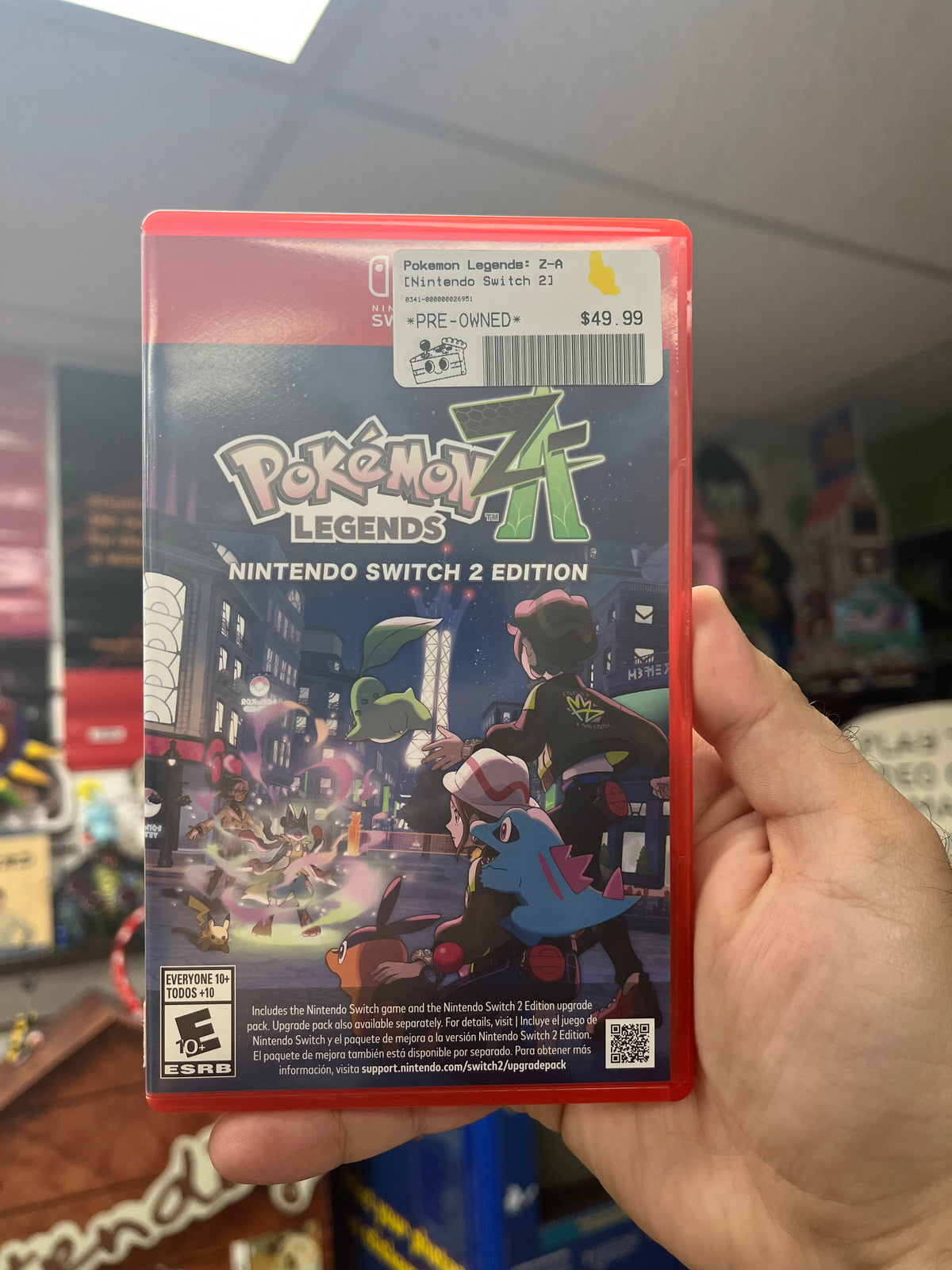 Pokemon Legends: Z-A - Switch 2 CiB